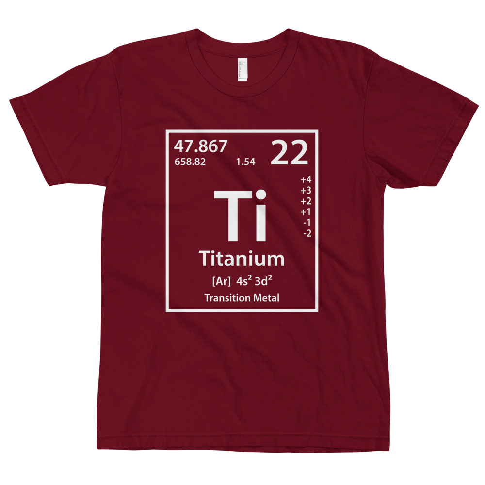 Titanium T-Shirt - PeriodicTeez